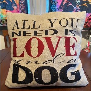 Dog lovers pillow